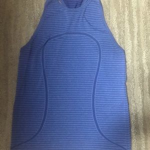 LULULEMON SLEEVLESS TANK TOP, purplish color